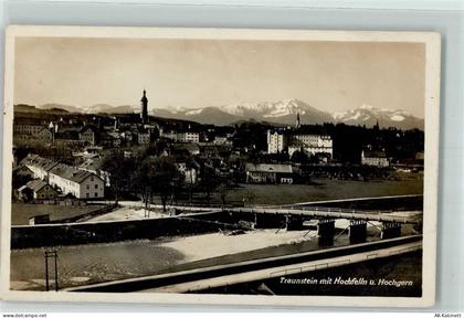 83278 W8220 Traunstein , Oberbay - Traun Traunbrücke Hochfelln Hochgern... - 39141678