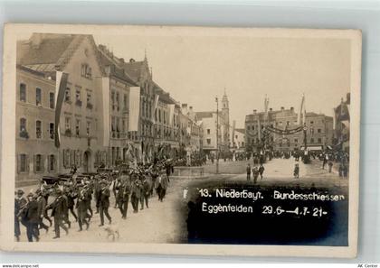 84307 W8330 Eggenfelden 1921 Foto AK 13. Niederbayr. Bundesschiessen 192... - 13664733