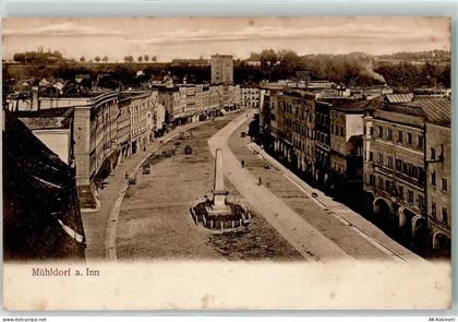 84453 W8260 Mühldorf a. Inn 1908 Foto AK Kriegerdenkmal Nagelschmiedturm... - 39259852