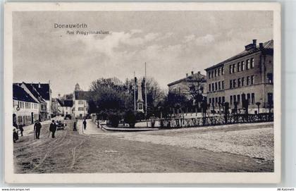 86609 W8850 Donauwörth - Gymnasium , Kriegerdenkmal - 51143859