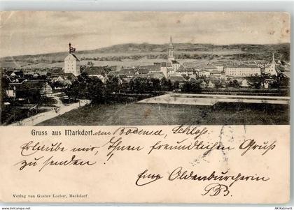 88677 W7778 Markdorf , Baden 1904 - Kirche - 52158141