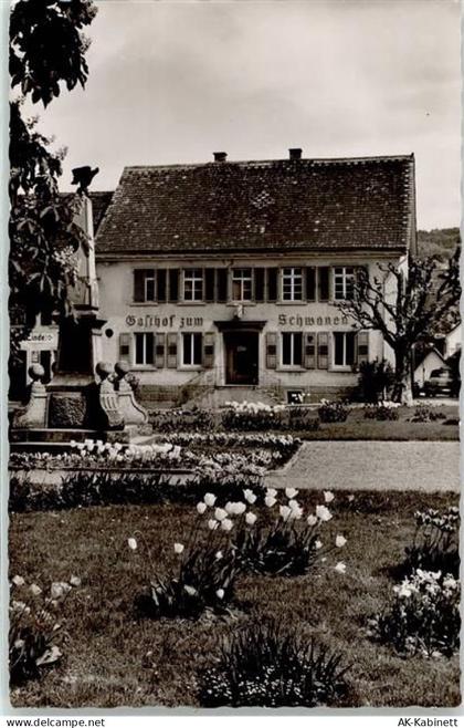 88677 W7778 Markdorf , Baden - Gasthaus Zum Schwanen Denkmal - 52158107