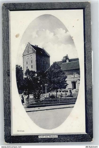 88677 W7778 Markdorf , Baden - Schloss , Prägedruck - 50993824
