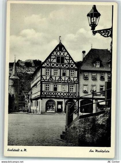 97753 W8782 Karlstadt , Main - Am Marktplatz Fachwerkhaus - 11069004