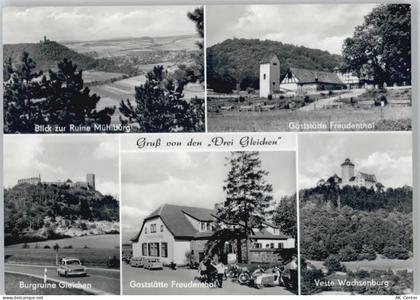 99869 O5801 Mühlberg b Gotha, Thür - Ruine Mühlburg Gaststätte Freudenth... - 10058151