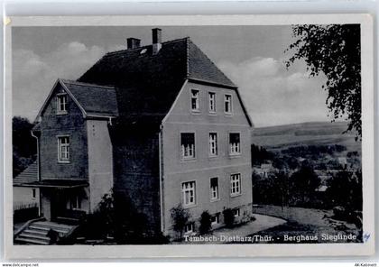 99897 O5809 Tambach-Dietharz , Thüringer Wald - Berghaus Sieglinde - 51052793