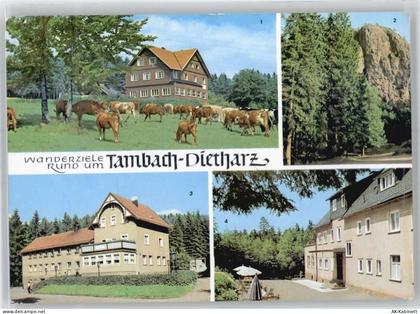 99897 O5809 Tambach-Dietharz , Thüringer Wald - Wanderziele rund um Tamb... - 51212703