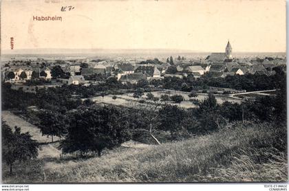 Allemagne - HABSHEIM - vue generale