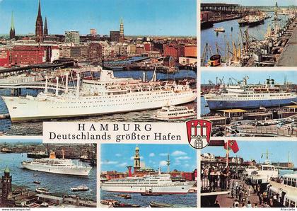 ALLEMAGNE HAMBOURG PORT DE HAMBOURG