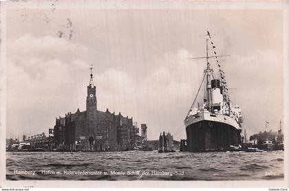 ALLEMAGNE HAMBOURG PORT DE HAMBOURG KEHRWIEDERSPITZE