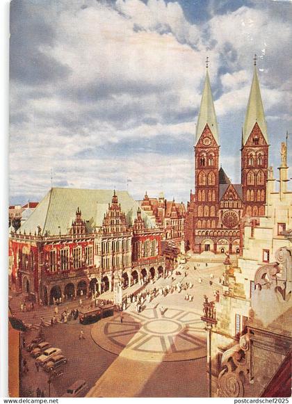 BR50327 La place du marche a Breme      Germany
