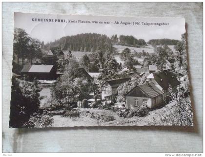 D140961   PÖHL  Kreis Plauen - Gemeinde Pöhl