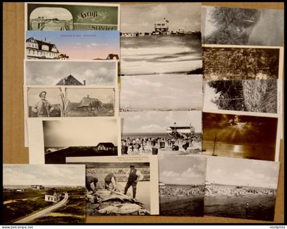 DEUTSCHLAND ETC. ST.PETER-ORDING, 32 verschiedene Ansichtskarten