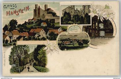 Hanstein Burg Lithographie Burg - 51216936