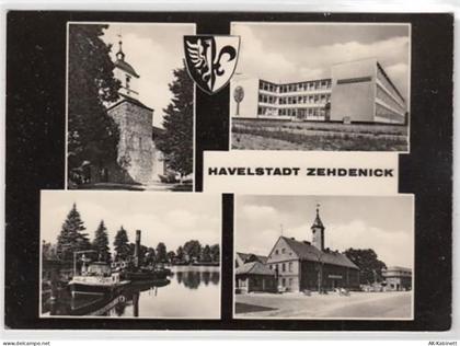 Havelstast Zehdenick mit 4 Abbildungen ungelaufen Gute Erhaltung. - 39076987