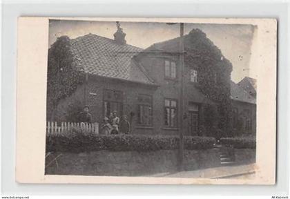 Seltene Fotokarte Gettorf. Haus in der Herrenstraße mit Personen davor. ... - 39124873
