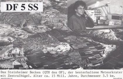 Steinheim German Amateur Radio Station QXL Postcard
