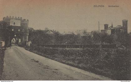 Zulpich Weihertor Old German Postcard
