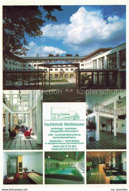 Wolletz Angermuende Brandenburg Fachklinik-Wolletzsee Kardiologie Angiologie Neu