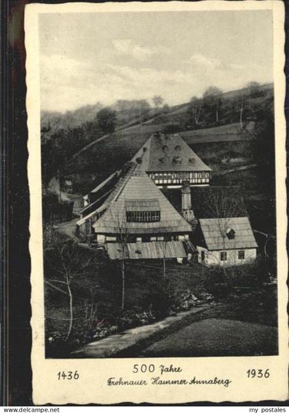 Annaberg-Buchholz Erzgebirge Annaberg-Buchholz Frohnauer Hammer