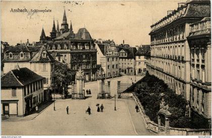 Ansbach - Schlossplatz