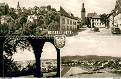 Arnsberg Westfalen Gesamtansicht