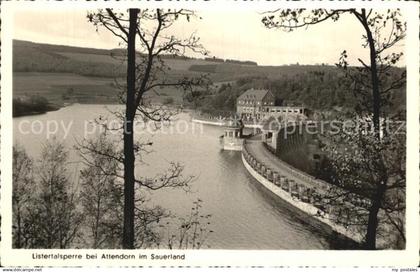 Attendorn Listertalsperre
