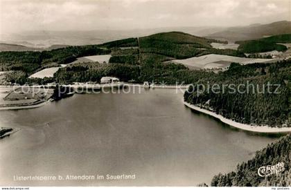 Attendorn Listertalsperre Fliegeraufnahme