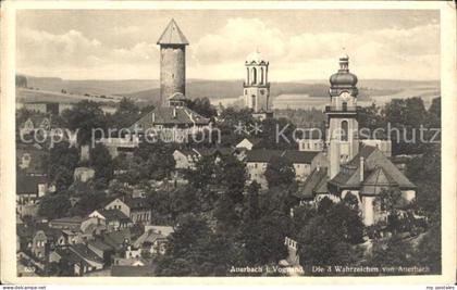 Auerbach Vogtland Die drei Wahrzeichen