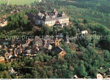 Augustusburg Schloss Augustusburg Fliegeraufnahme