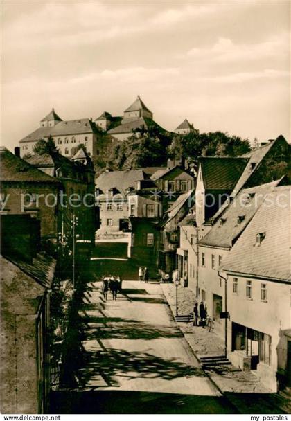 Augustusburg Strassenpartie Die Augustusburg