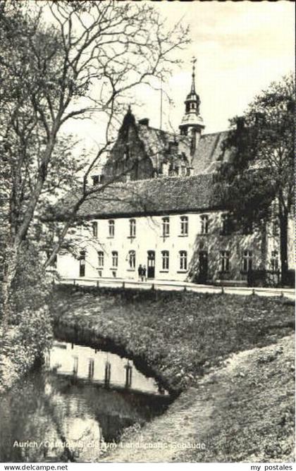 Aurich Ostfriesland Aurich  ungelaufen ca. 1955