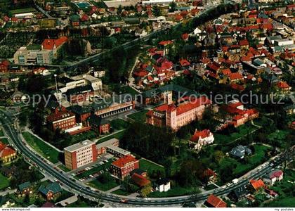 Aurich Ostfriesland City Fliegeraufnahme