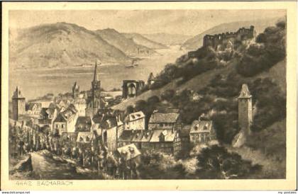 Bacharach Rhein Bacharach  ungelaufen ca. 1920