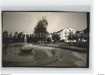 Bad Abbach Kurpark Brunnen