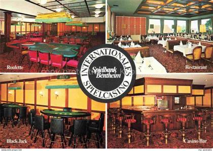 Bentheim BAD BENTHEIM Internationales Spielkasino Spielbank Roulette Restaurant