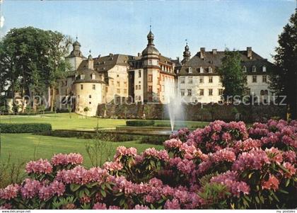 Bad Berleburg Schloss Berleburg Fontaene