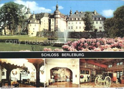 Berleburg Bad Schloss Berleburg Jagtzimmer Reiswagen
