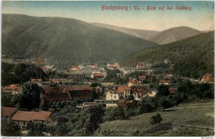 Bad Blankenburg, Blick auf den Goldberg