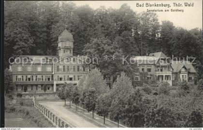 Bad Blankenburg Sanatorium am Goldberg