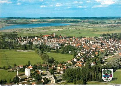 Bad Buchau Federsee Fliegeraufnahme