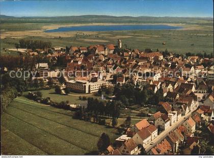 Bad Buchau Federsee Fliegeraufnahme