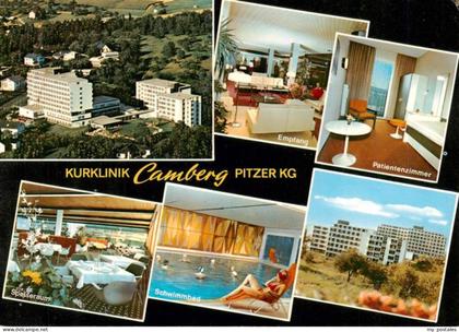 Bad Camberg Fliegeraufnahme Kurklinik Camberg Empfang Patientenzimmer Speiseraum