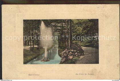 Bad Elster Die Elster im Kurpark