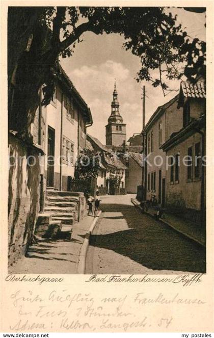 Bad Frankenhausen Oberkirchgasse