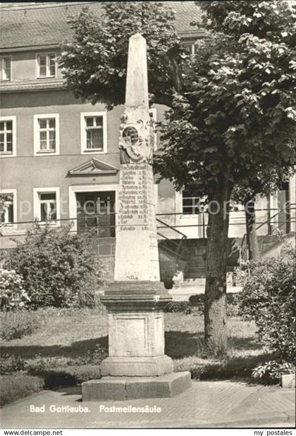 Bad Gottleuba-Berggiesshuebel Postmeilensaeule