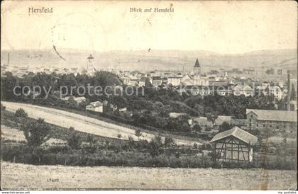 Bad Hersfeld Blick auf Hersfeld