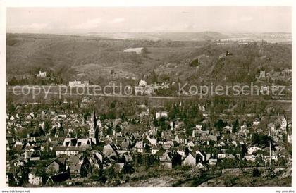 Bad Honnef Blick auf Honnef und den Rhein