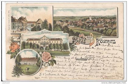 AA 586 /  CPA -ALLEMAGNE - GRUSS AUS BAD KOSTRITZ -