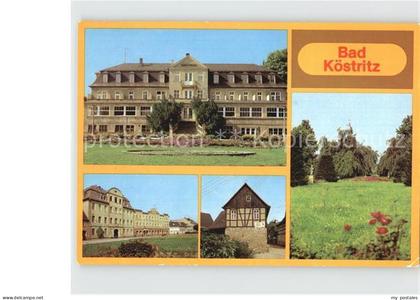 Bad Koestritz Sanatorium Ernst Thaelmann Strasse Gaststaette Frosch